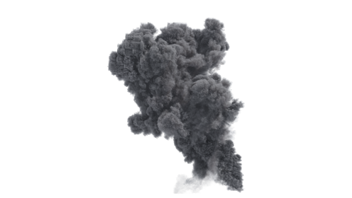(4K) Mega Smoke Plume 3 