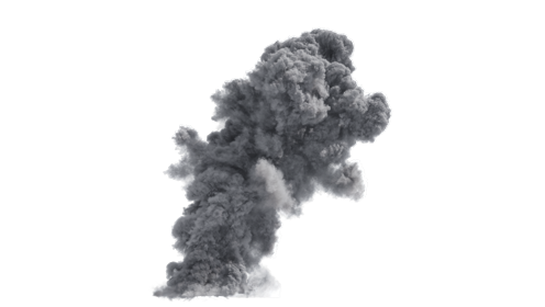 (4K) Mega Smoke Plume 6 