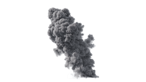 (4K) Mega Smoke Plume 7 