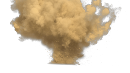 (4K) Desert Sandy Explosion 1