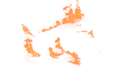 (4K) Loopable Ground Fire 59