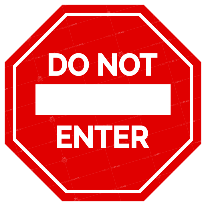 Donotentersign Octagon