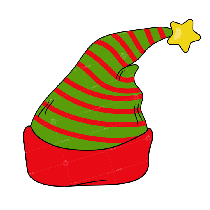 Elf Hat Star