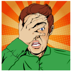 Popart Male Greens Bg