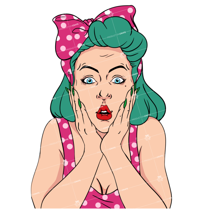 Popart Greenhair
