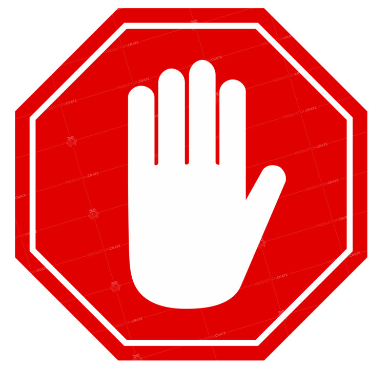 Stop Sign Hand