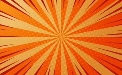 Toon Orange Bg