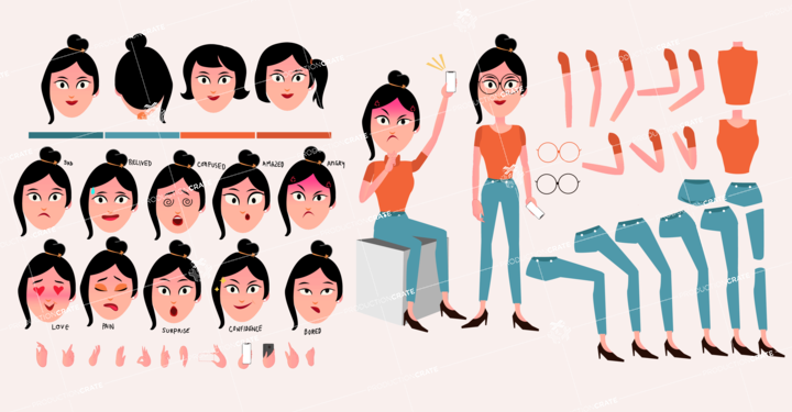 Character Female Casual