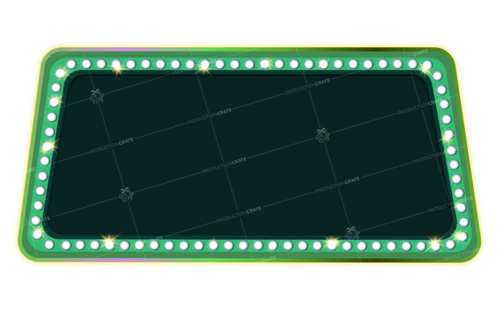 Cinema Light Board Green