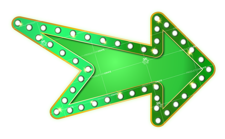 Cinema Light Sign Green