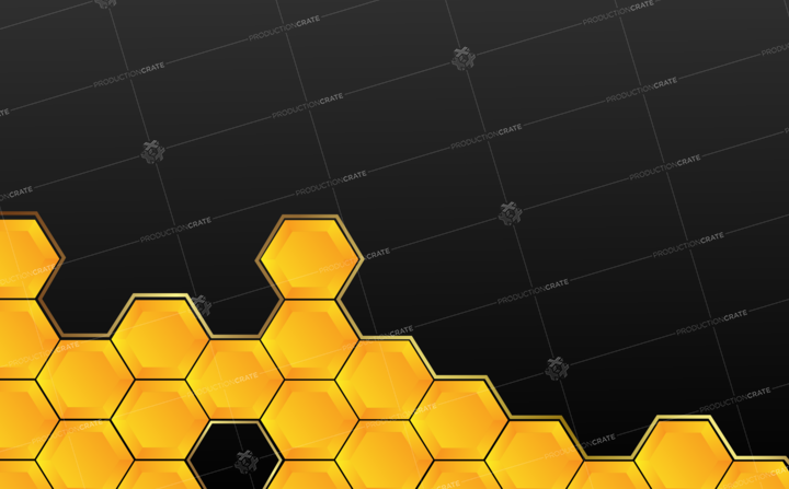 Honeycomb Bg Black