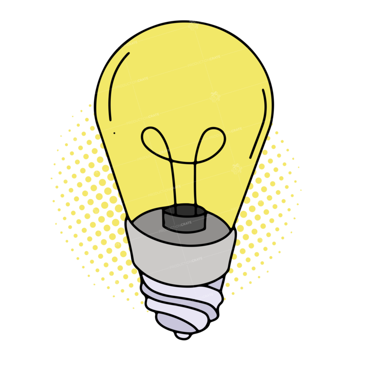 Lightbulb Popart
