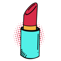 Lipstick Popart