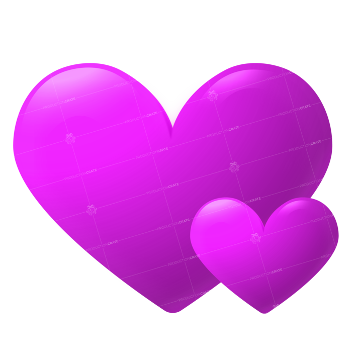 Mini Doubleheart Pink