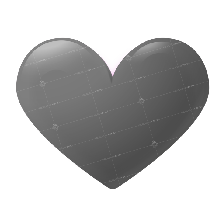 Mini Heart Gray