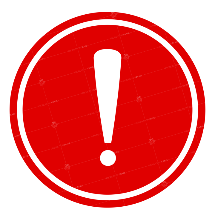 Notice Sign Circle