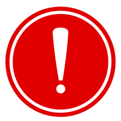 Notice Sign Circle