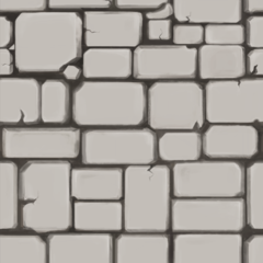 Painted Brick Wall White
