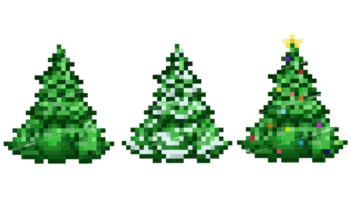 Pixel Christmas Tree