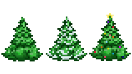 Pixel Christmas Tree