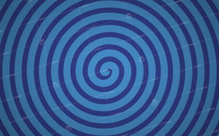 Popart Blue Spiral Bg