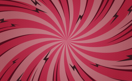 Popart Red Twist Bg