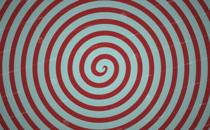 Popart Redblue Spiral Bg