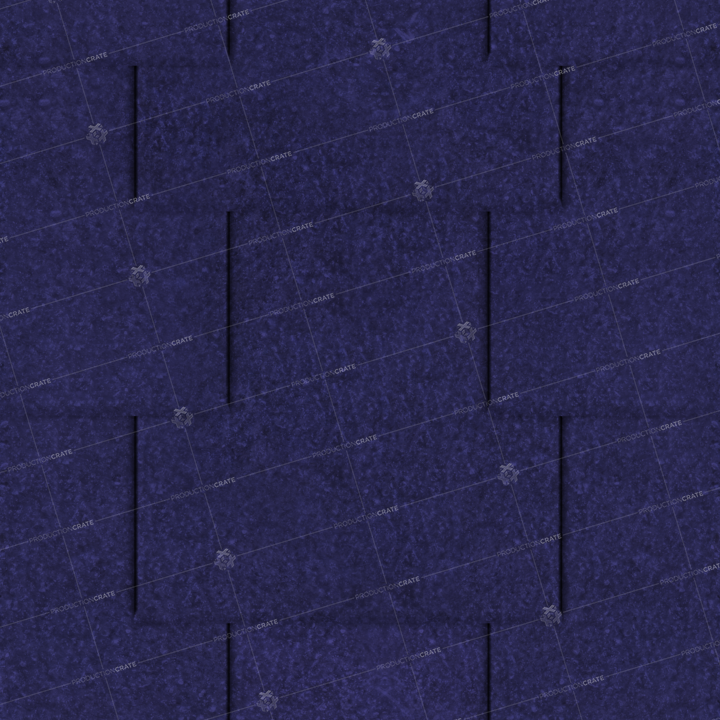 Roof Tile Plain Blue