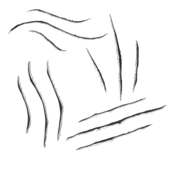 Scratch Mark Paperset