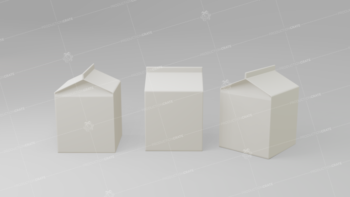 Short Milk Carton Bg