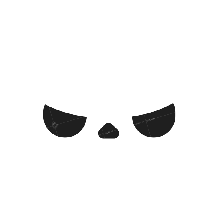 Skull Grumpy Head