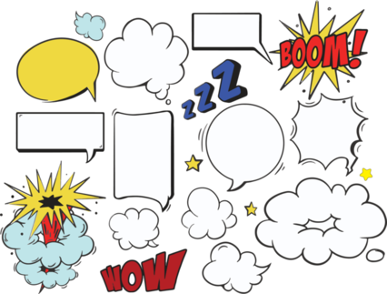Speech bubbles