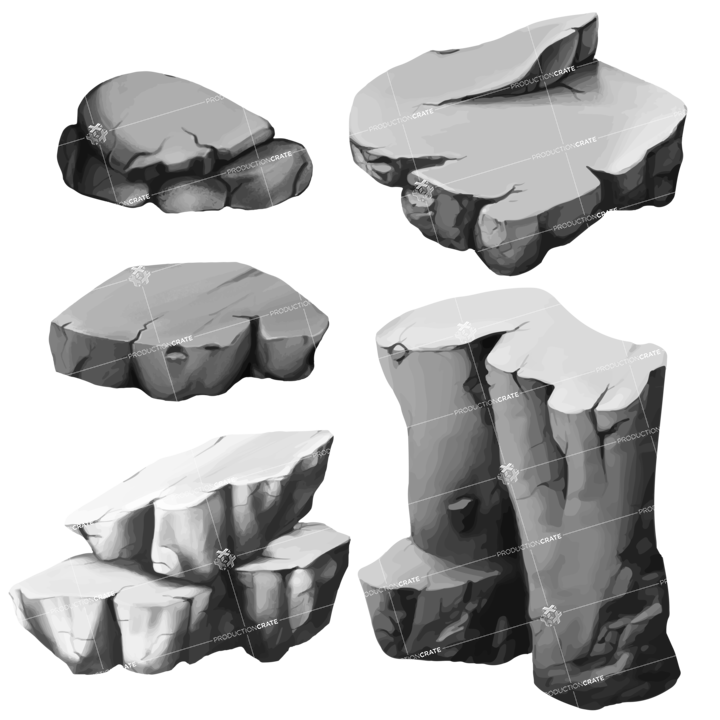 Illustrative Stone 2d Set